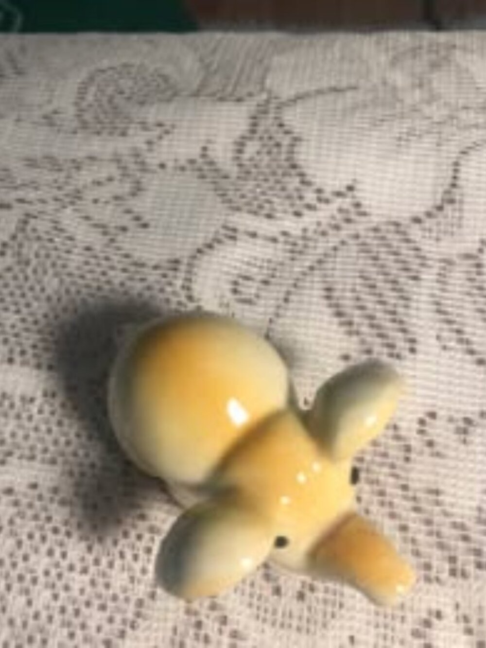 Ceramic Elephant Figurine